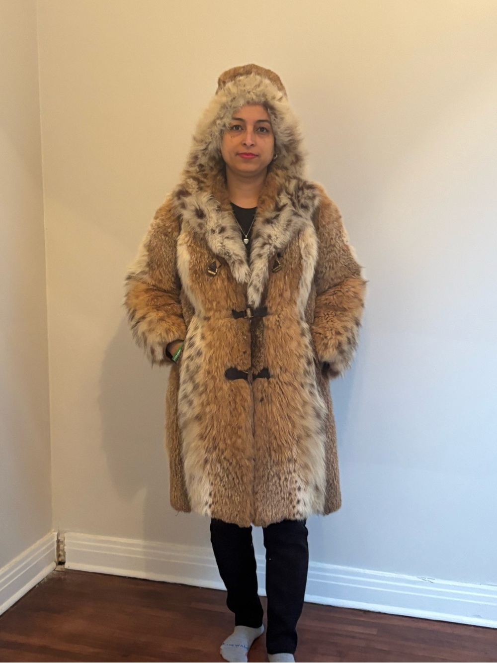 lynx hooded